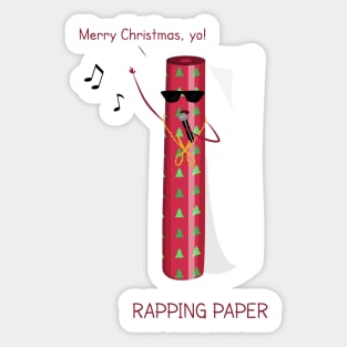 Rapping Paper Sticker